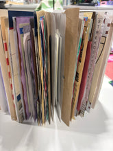 Load image into Gallery viewer, The Stash #1 - Curated, collected, hand dyed, etc. junk journal supplies
