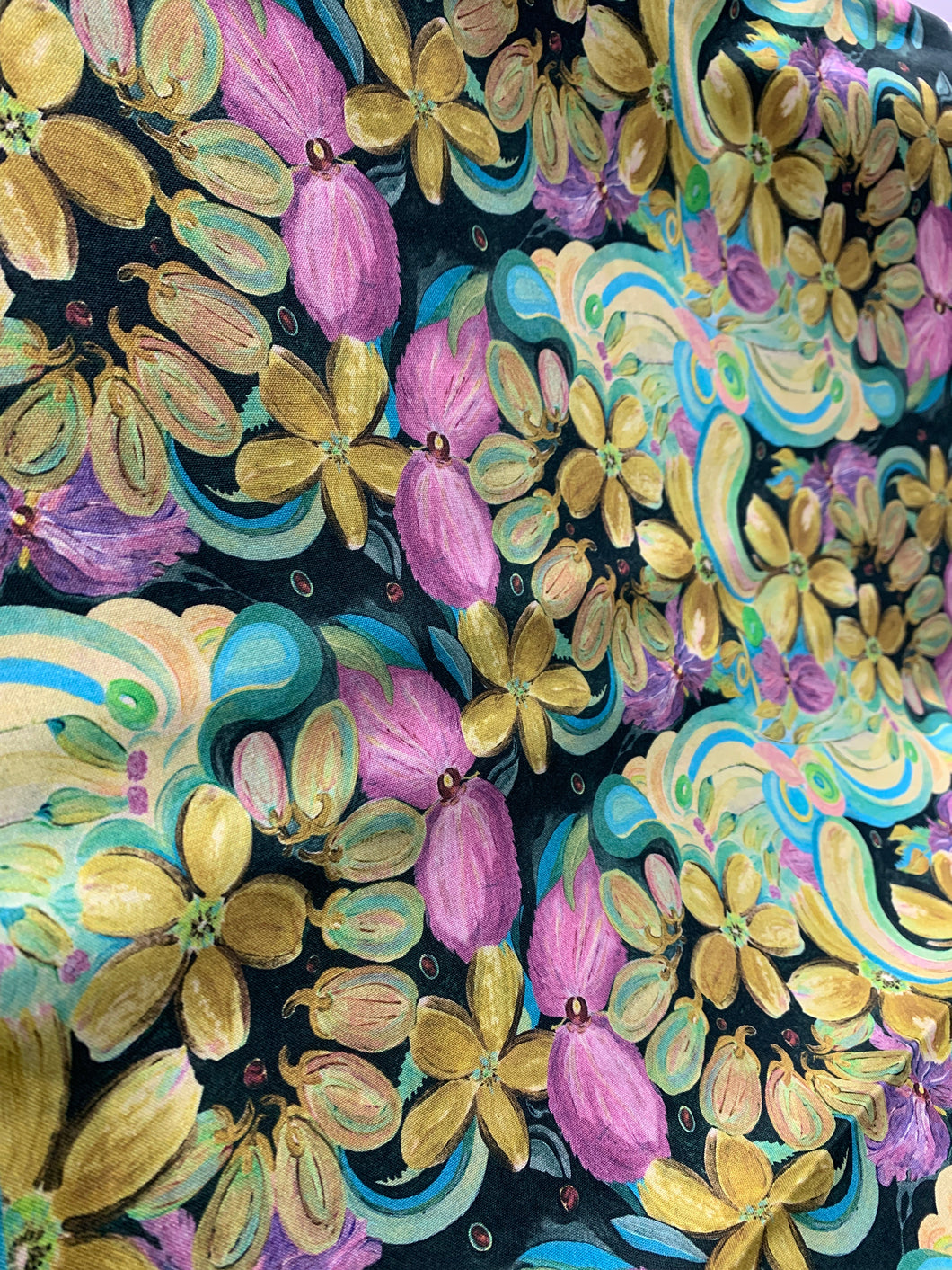 Free Spirit Art Fabric - Mini Moonlight Glow Frost