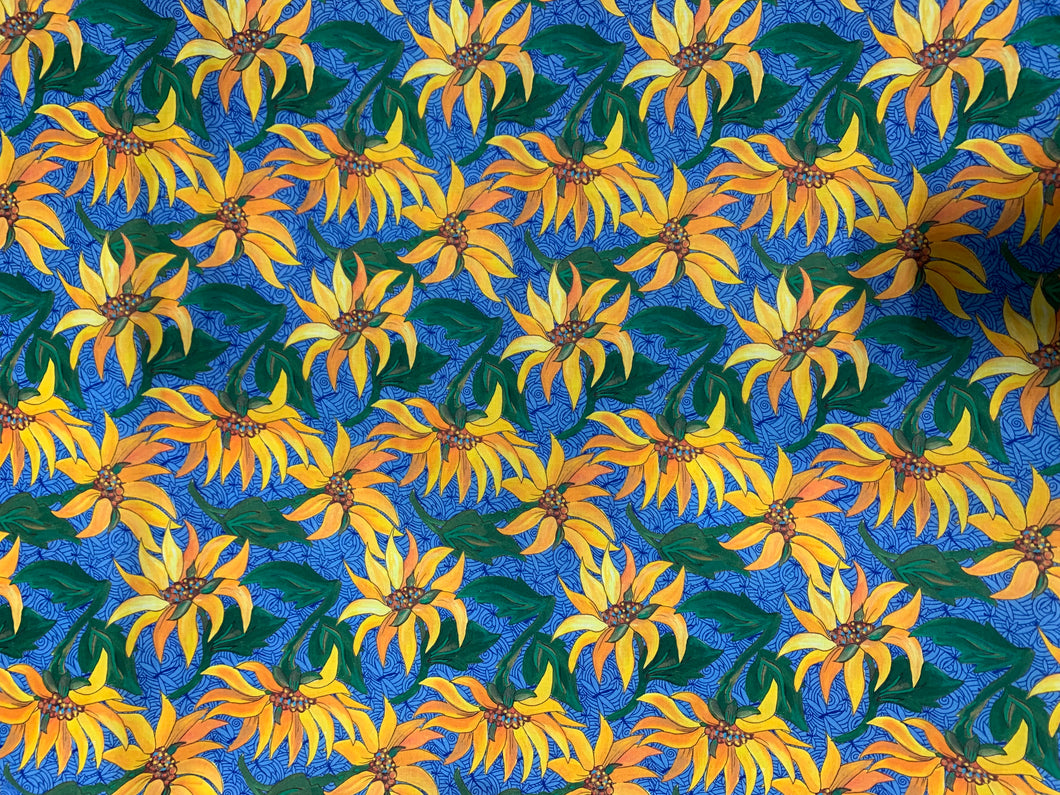 Free Spirit Art Fabric- For Vincent Blue