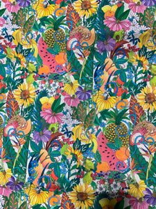 Free Spirit Art Fabric -Fruitopia Allover Cream