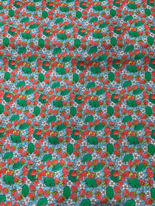 Free Spirit Art Fabric - Strawberry Fields Blue