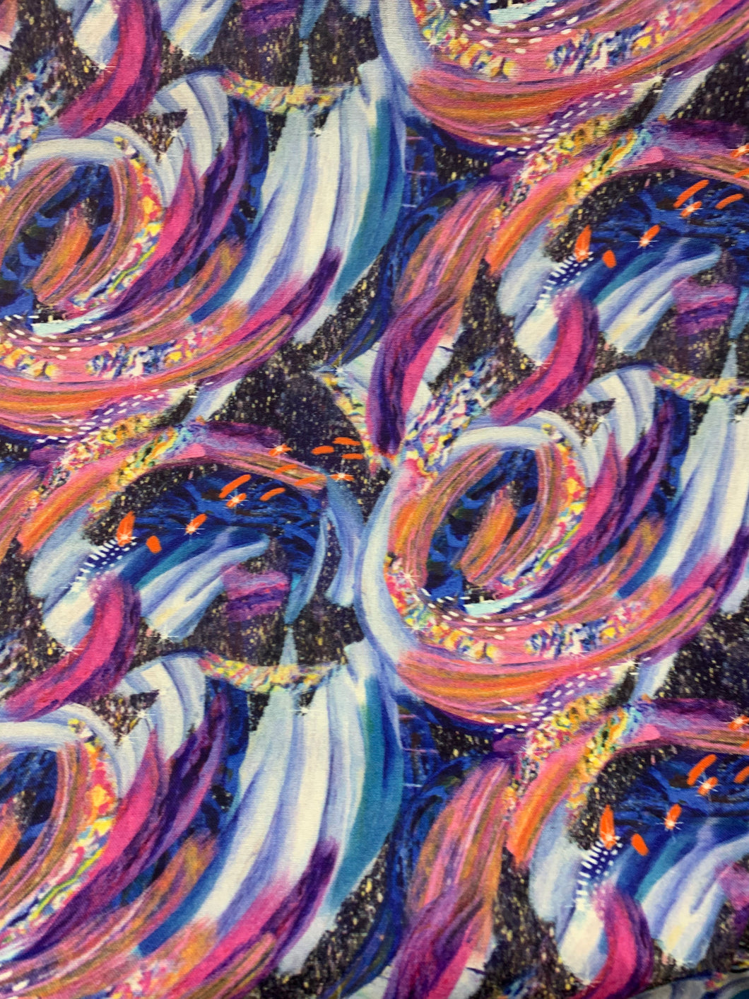 Three Wishes Art Fabric - Painted Texture