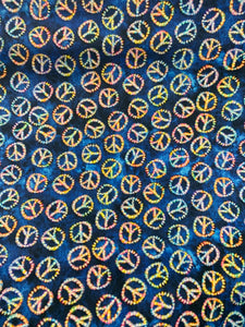 Three Wishes Art Fabric - Signs of Peace