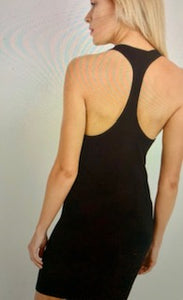 Seamless Racerback Midi Slip Dress