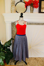 Load image into Gallery viewer, Whimsical Pattern Circle Skirt

