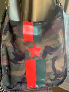 Distressed Art Messenger Gucci Inspired