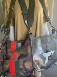 Distressed Art Messenger Gucci Inspired