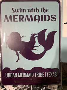 Mermaid Inn Decorative Metal Sign