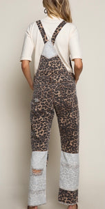 Leopard or Camo Overalls