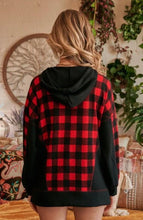 Load image into Gallery viewer, Buffalo Plaid So Soft Hoodie
