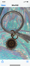 Load image into Gallery viewer, LV Charm Wrist Keychain
