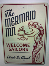 Load image into Gallery viewer, Mermaid Inn Decorative Metal Sign
