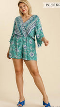 Load image into Gallery viewer, MISSES or PLUS Floral Boho Romper
