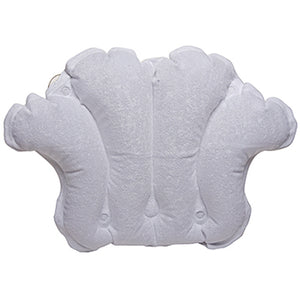 Terry Covered Inflatable Bath Pillow